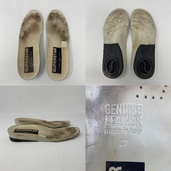 Golden Goose leather sneakers size 37/US7 - Picture 9 of 10